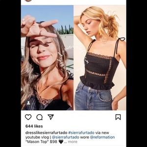 Reformation Mason Top